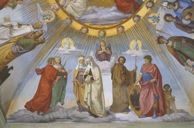Volta della stanza di Dante (detail) by Philipp Veit